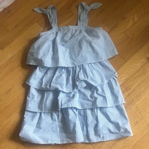 Jcrew tiered dress